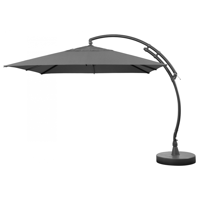 Sun Garden parasol Olefin grijs | 300 x 300 cm