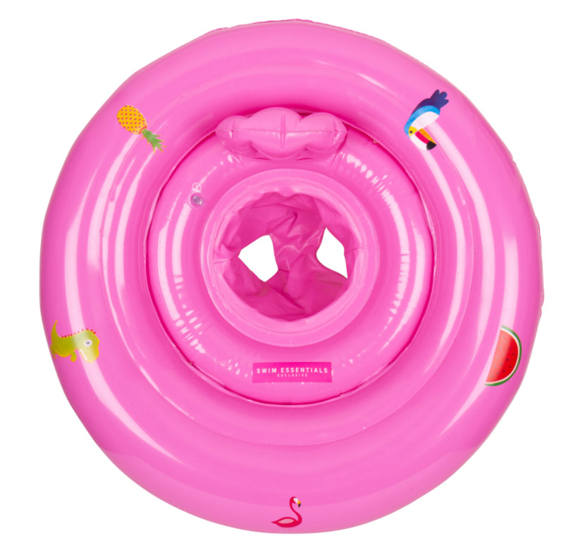 Swim Essentials Baby float Roze | 0-1 jaar