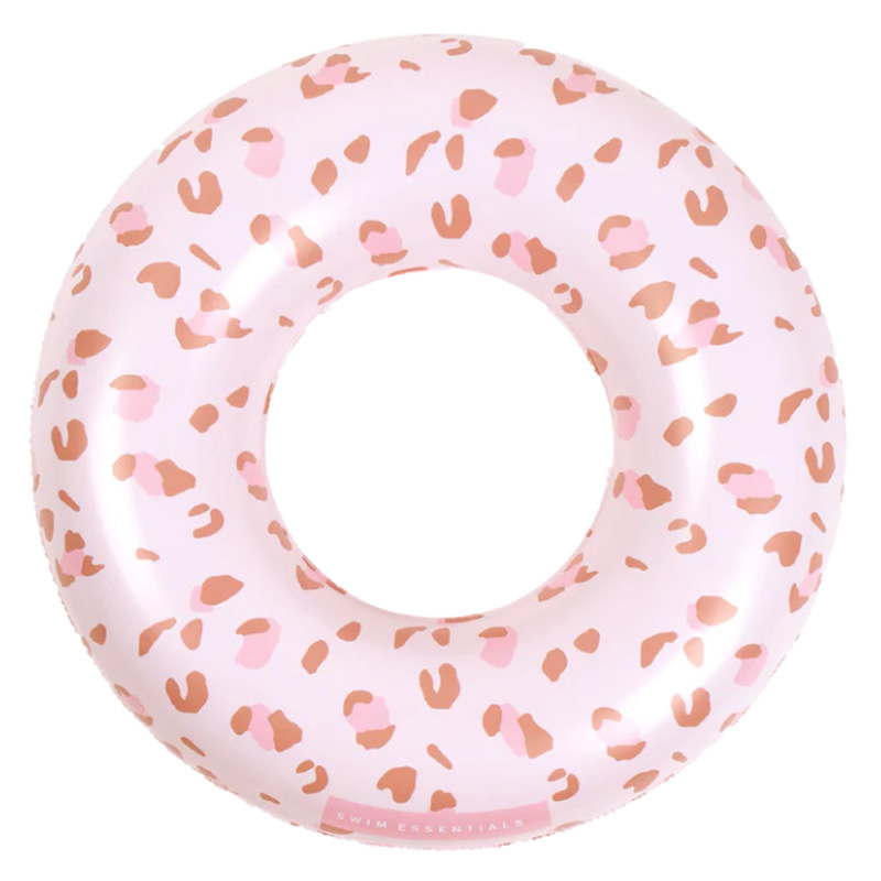 Swim Essentials roze panterprint zwemband | Ø 55 cm 
