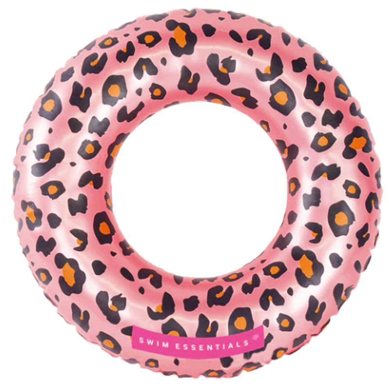Swim Essentials rosé panterprint zwemband | Ø 55 cm