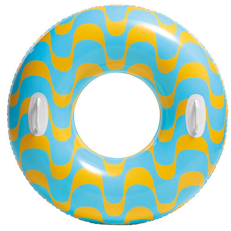 Intex zwemband Swirly Whirly blauw | Ø 91 cm
