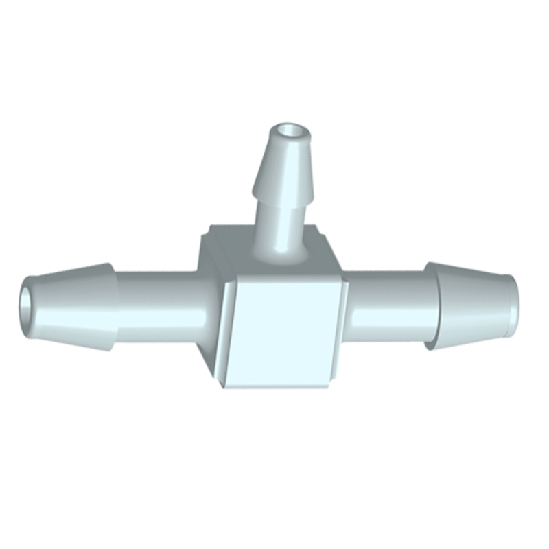 T-stuk PP verloop Ø 6 x 4 x 6mm