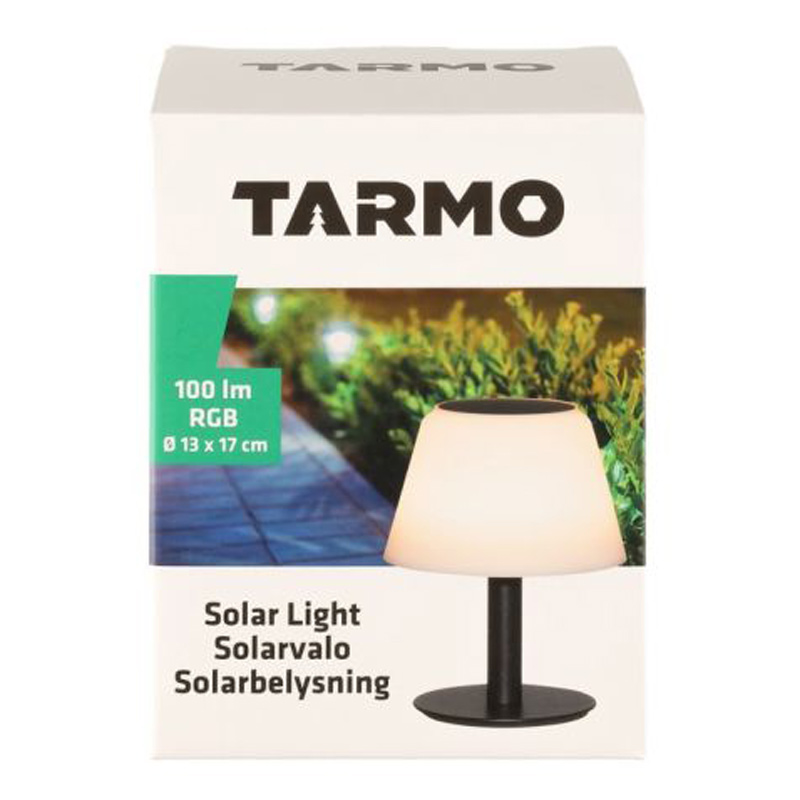 Tarmo solar tafellamp RGB