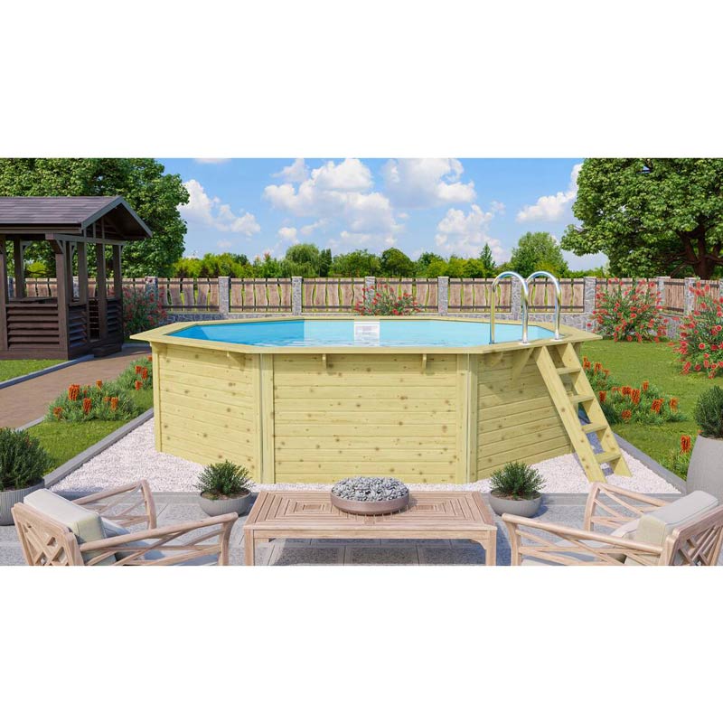 Trend Pool houten zwembad | Ø 470 x 124 cm