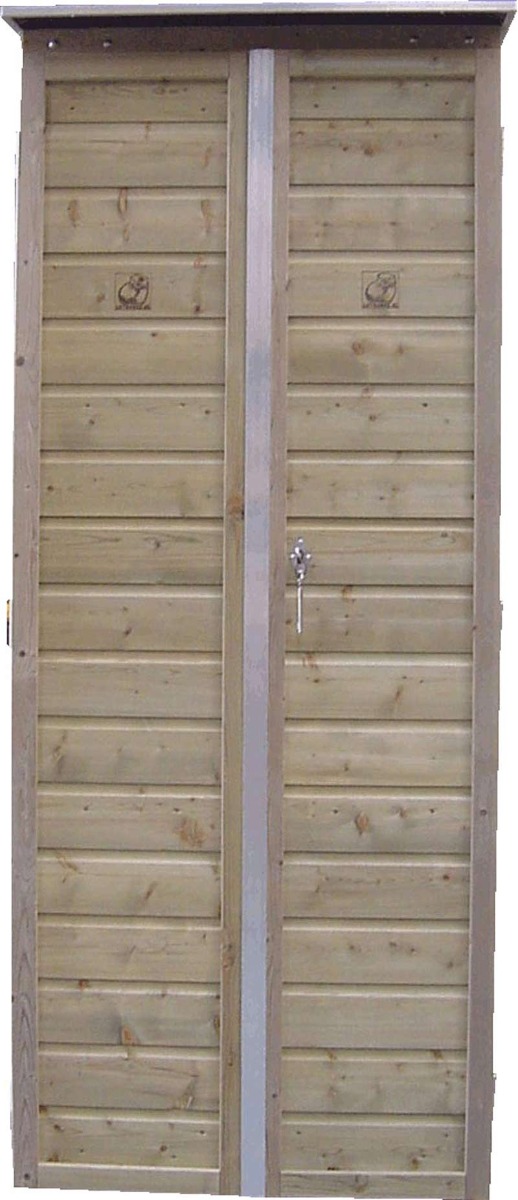 Lutrabox hoge tuinkast | 80 x 54 x 180 cm