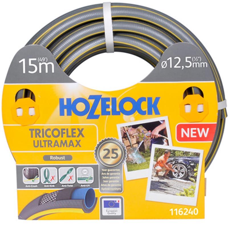 Hozelock tuinslang 15 meter Ultramax Ø 12,5 mm