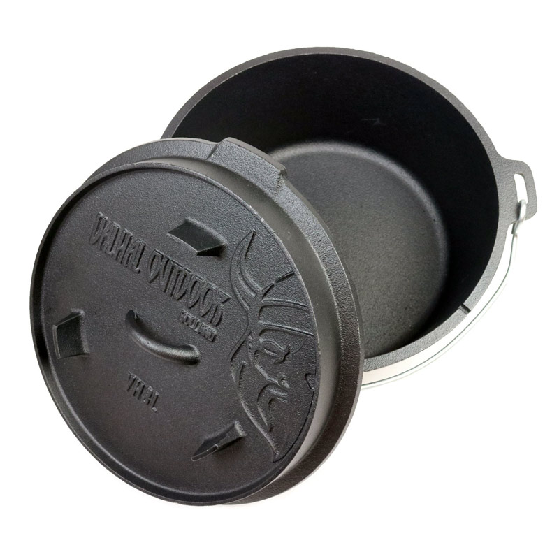 Valhal Dutch Oven gietijzer | 8 liter
