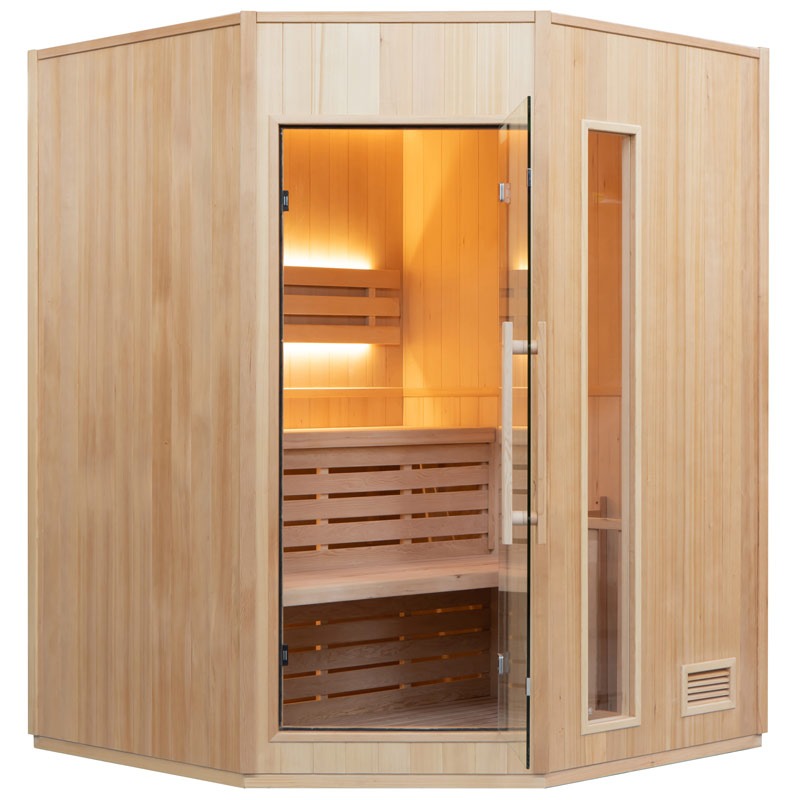 Vapeur ZEN Finse sauna | 150 x 150 x 200 cm