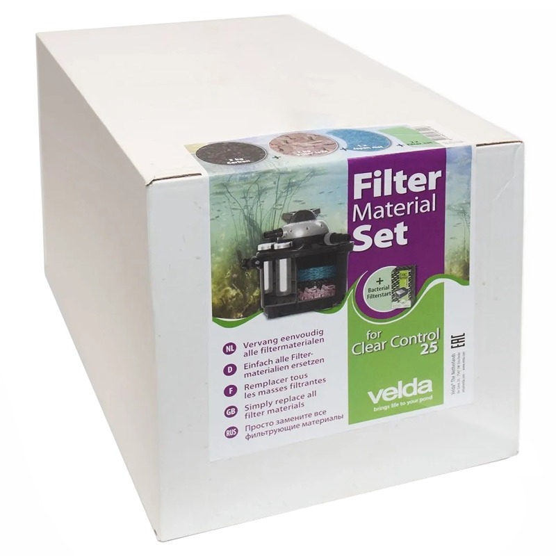 Velda Clear Control 25 filtermedia set