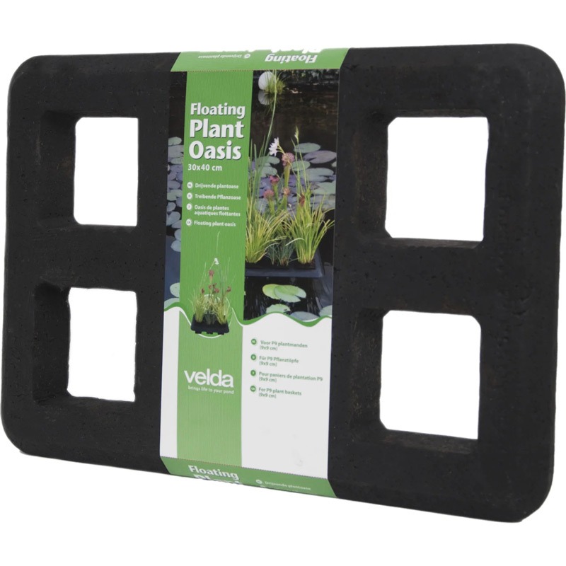 Velda drijvend planteneiland Oasis voor 6 planten
