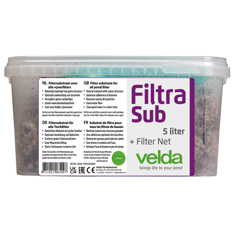 Velda filter substraat 5000 ml