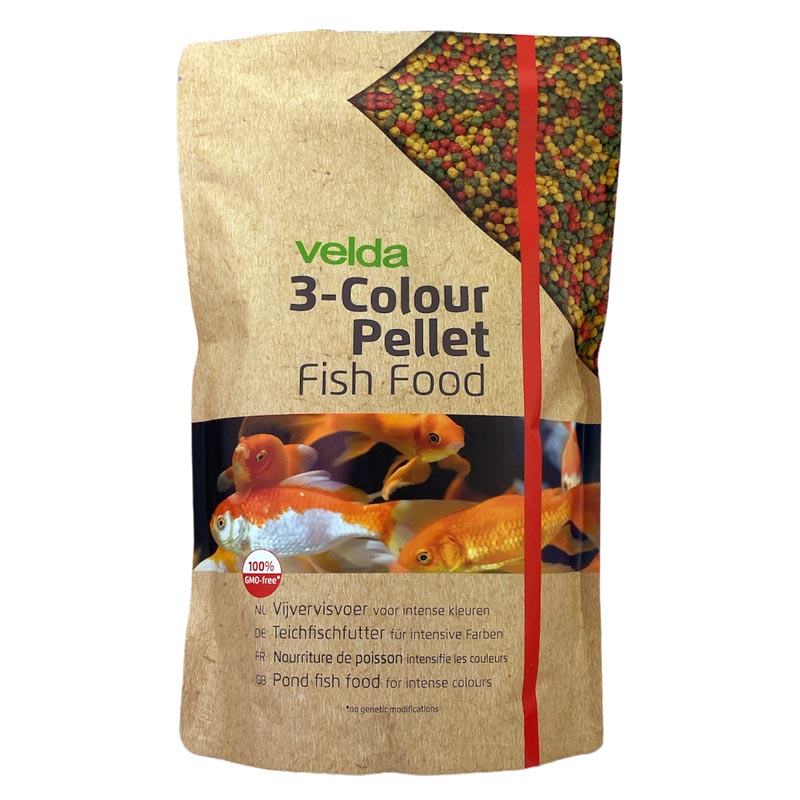 Velda voer 3-Colour Pellet | 1000 ml