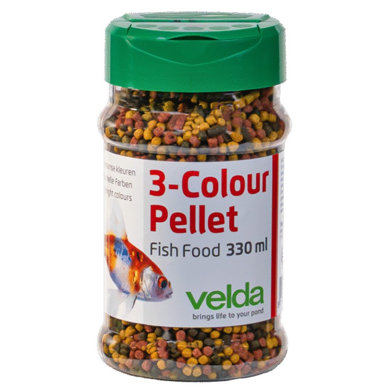 Velda voer 3-Colour Pellet | 330 ml