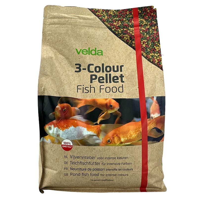 Velda voer 3-Colour Pellet | 5000 ml