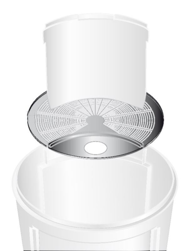 Velda filterplaat Clear Control 25/50/75 NG