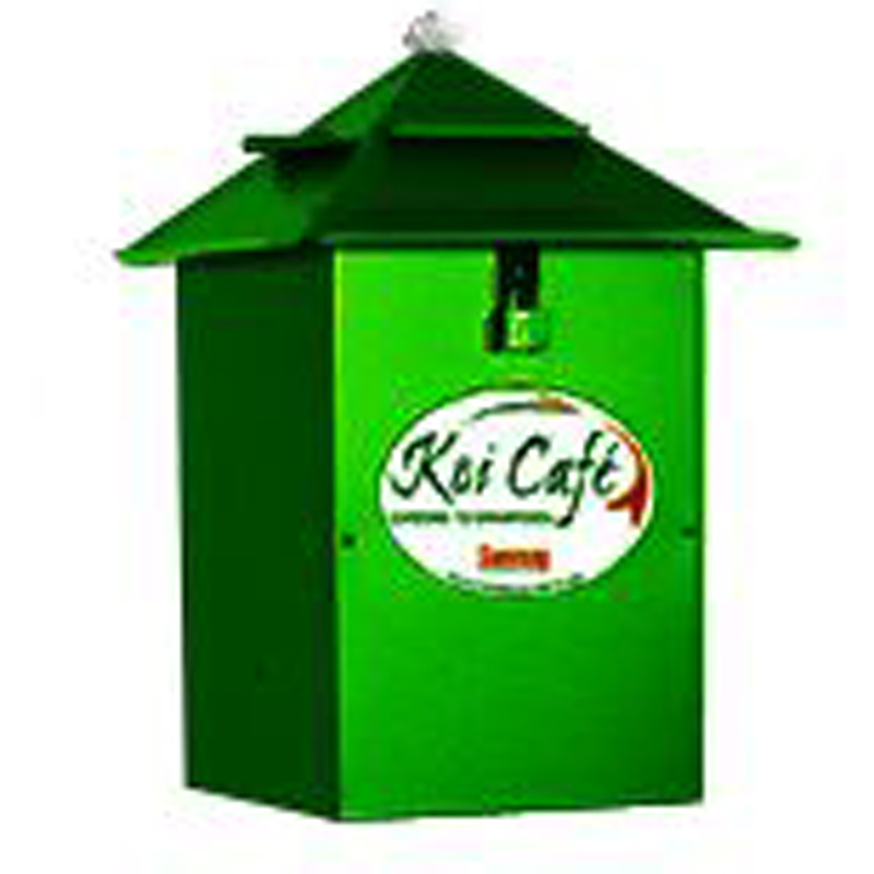Voerautomaat Koi Café groen
