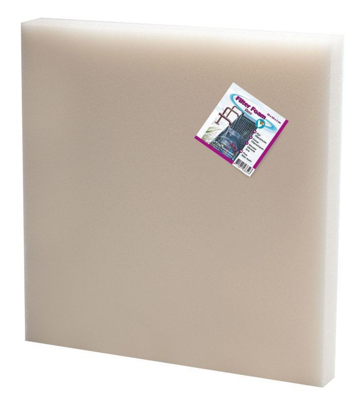 VT filterschuim fijn wit 50x50x5cm