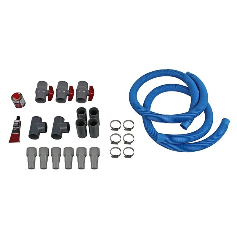 Splash-X Warmtepomp PVC aansluitset (bypass)