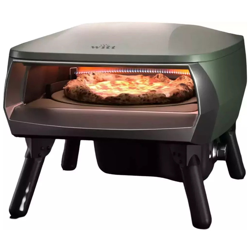 Witt Piccolo gas pizza oven Ø 41 cm | Mat Groen
