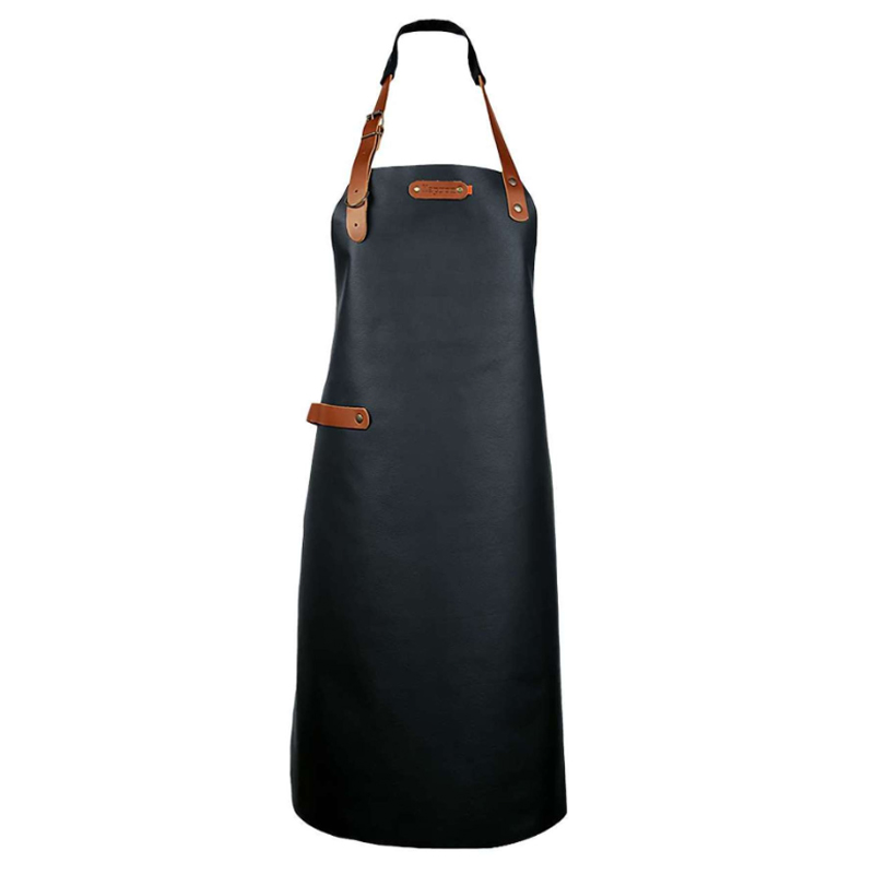 Xapron AppleSkin vegan bbq schort | zwart