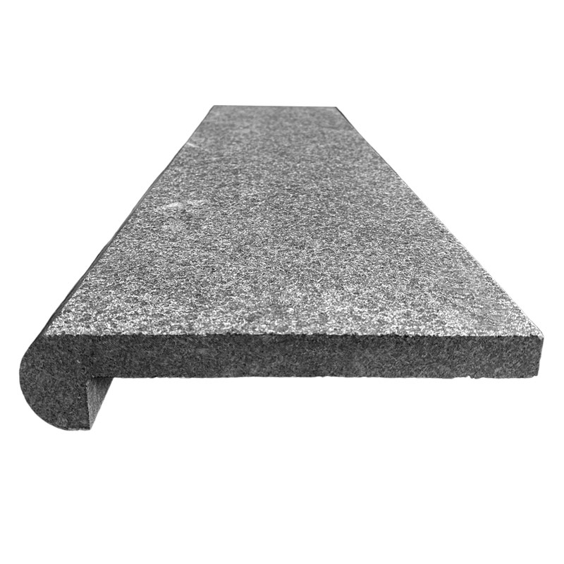 Zwembad randtegel basalt G684 ronde neus | 100 x 30 cm