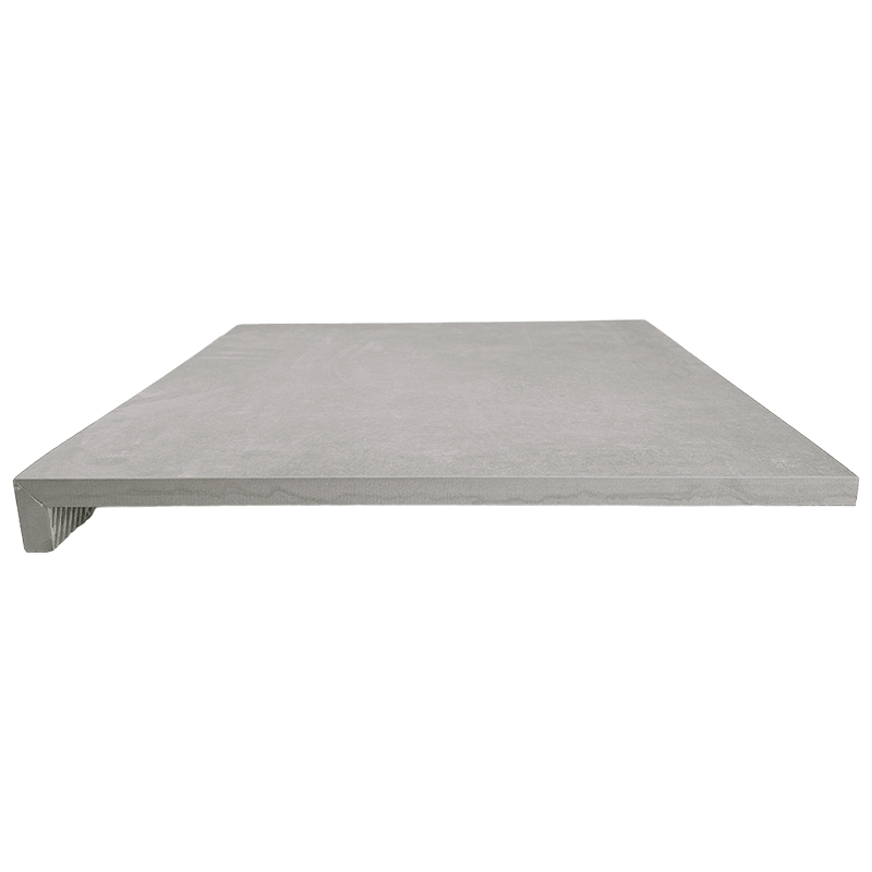 Zwembad randtegel keramisch grey | 60 x 60 cm