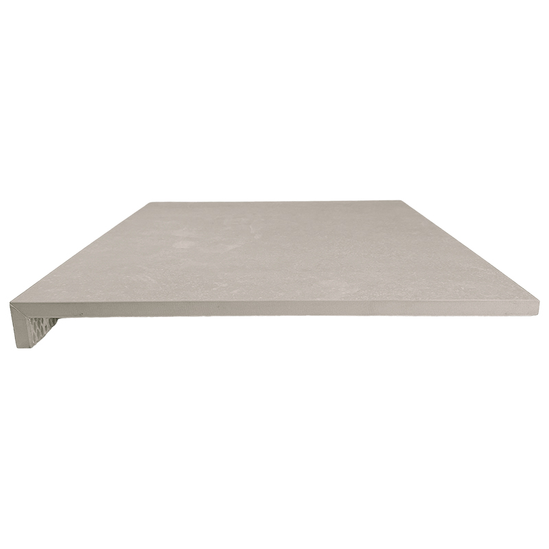 Zwembad randtegel keramisch light grey | 60 x 60 cm