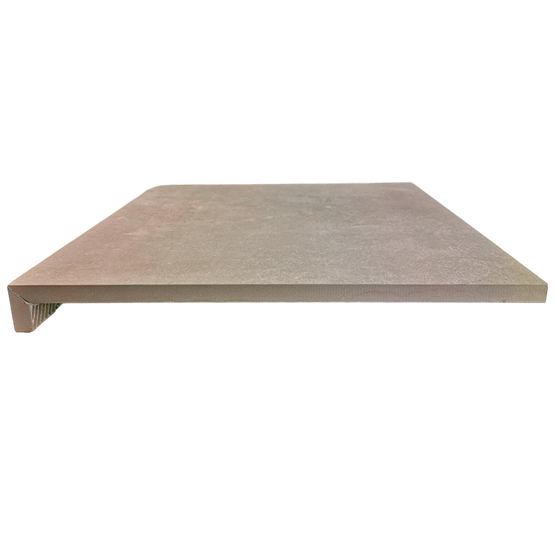 Zwembad randtegel keramisch taupe | 60 x 60 cm