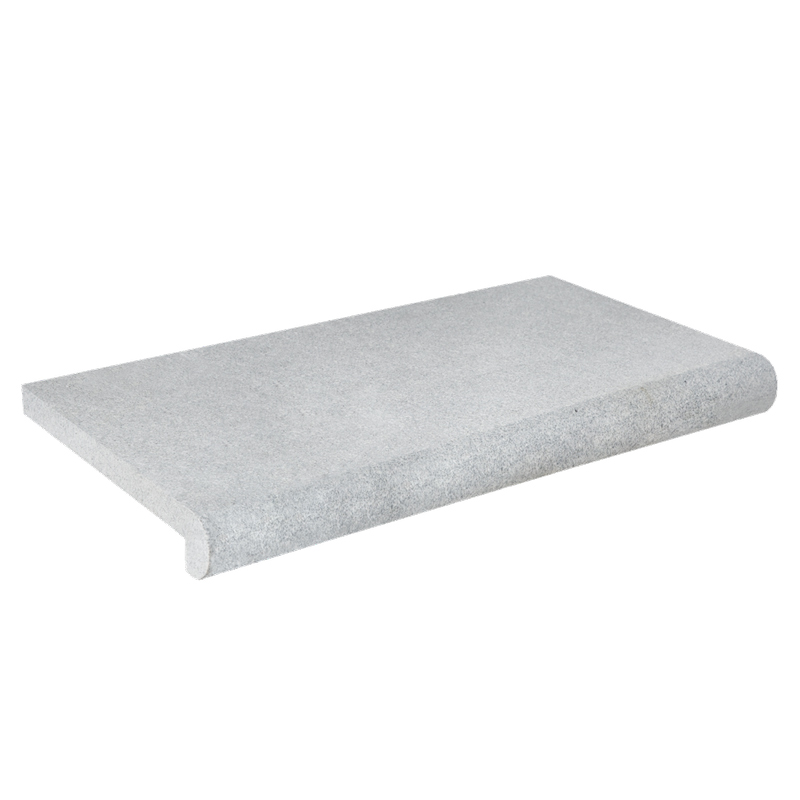 Zwembad randtegel Napoli diamond grey | 60 x 33 cm