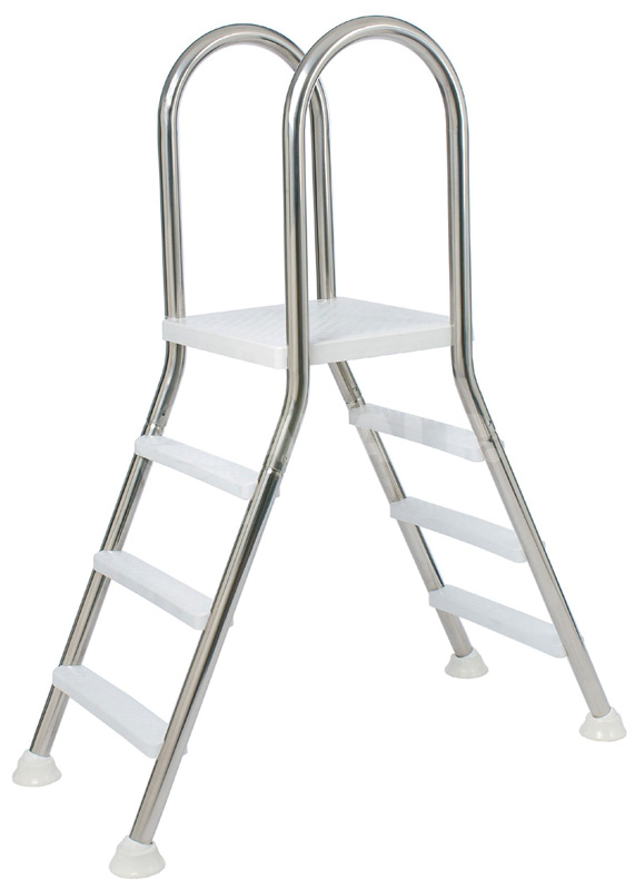 Flexinox Zwembadtrap 3 treden opzetzwembad | RVS 304