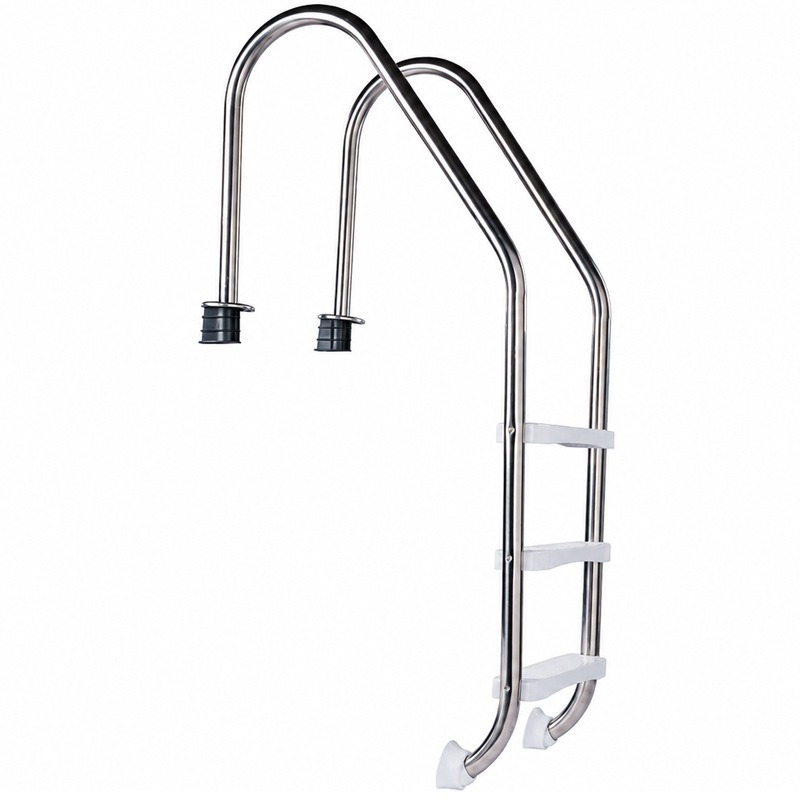 Zwembadtrap RVS - Basic, 3 treden | AISI 304
