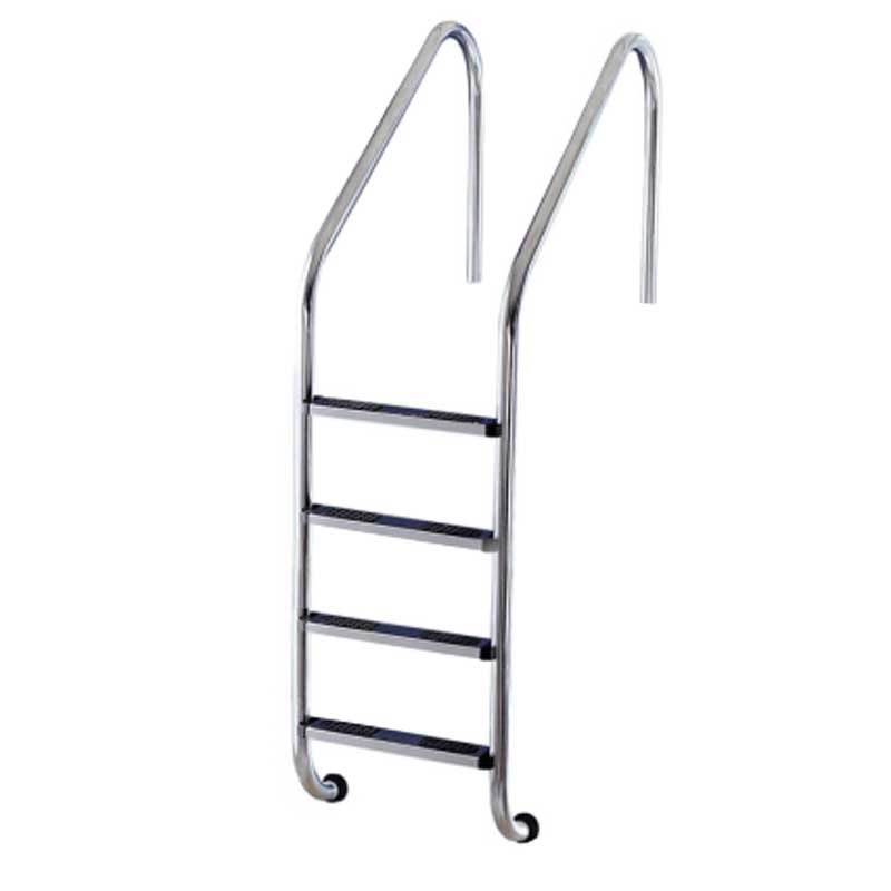 Zwembadtrap RVS standaard, 4 treden | AISI 316