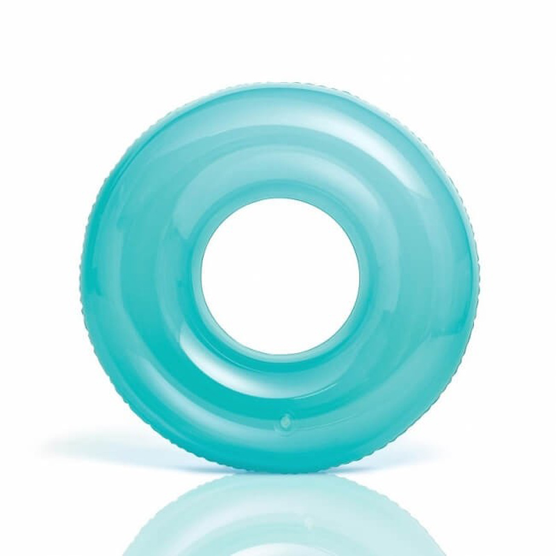 Intex zwemband neon blauw