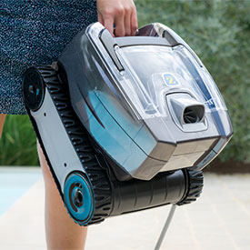 Compact formaat zwembadrobot